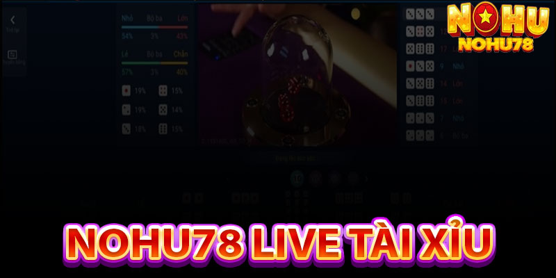 Nohu78 Live Tài Xỉu