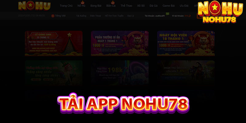 Tải App Nohu78